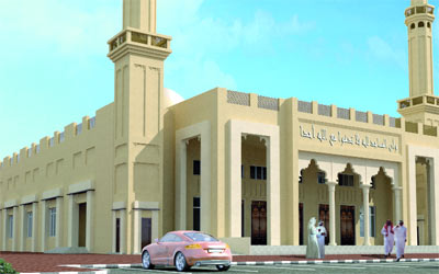 «أوقاف دبي» تضع حجر الأساس لأول مسجد صديق للبيئة